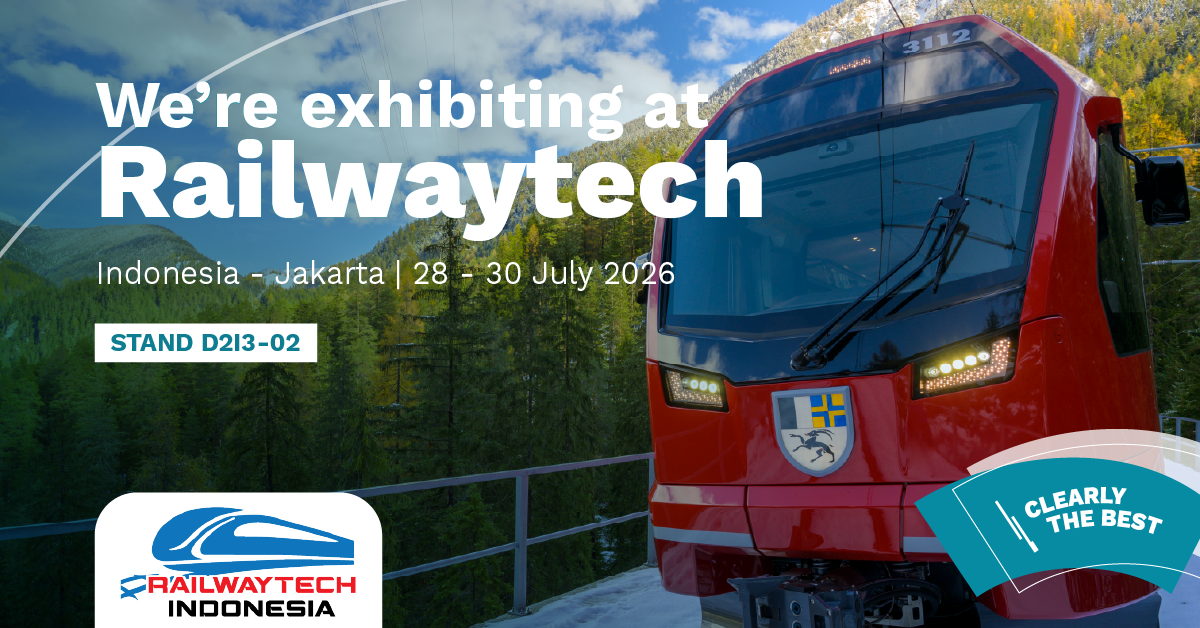 Exalto Wipers exhibiting at Railwaytech Indonesia 2026, stand D2I3-02